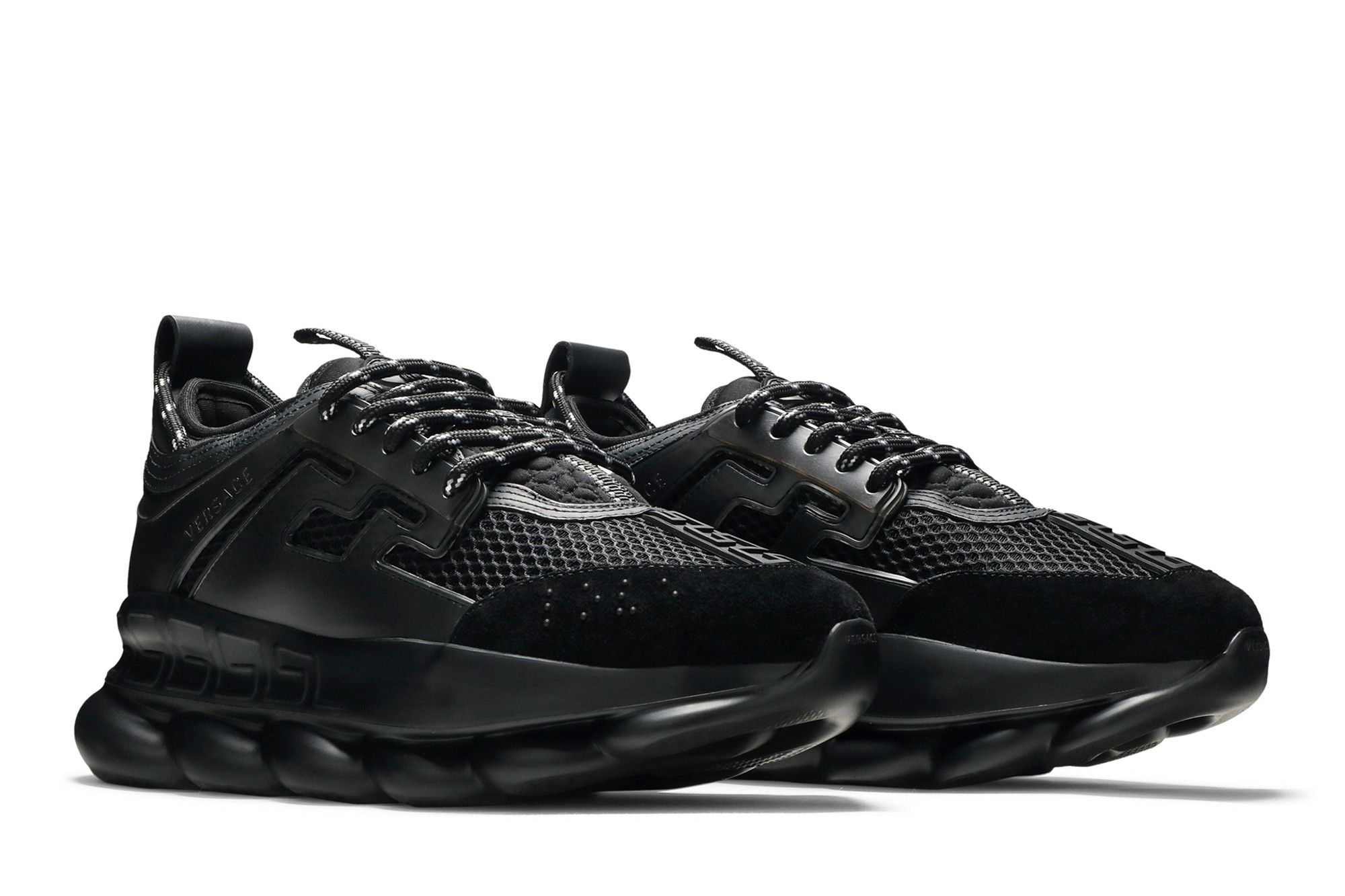 Buy Versace Chain Reaction Triple Black DSU7071E D7CTG D41 GOAT SA
