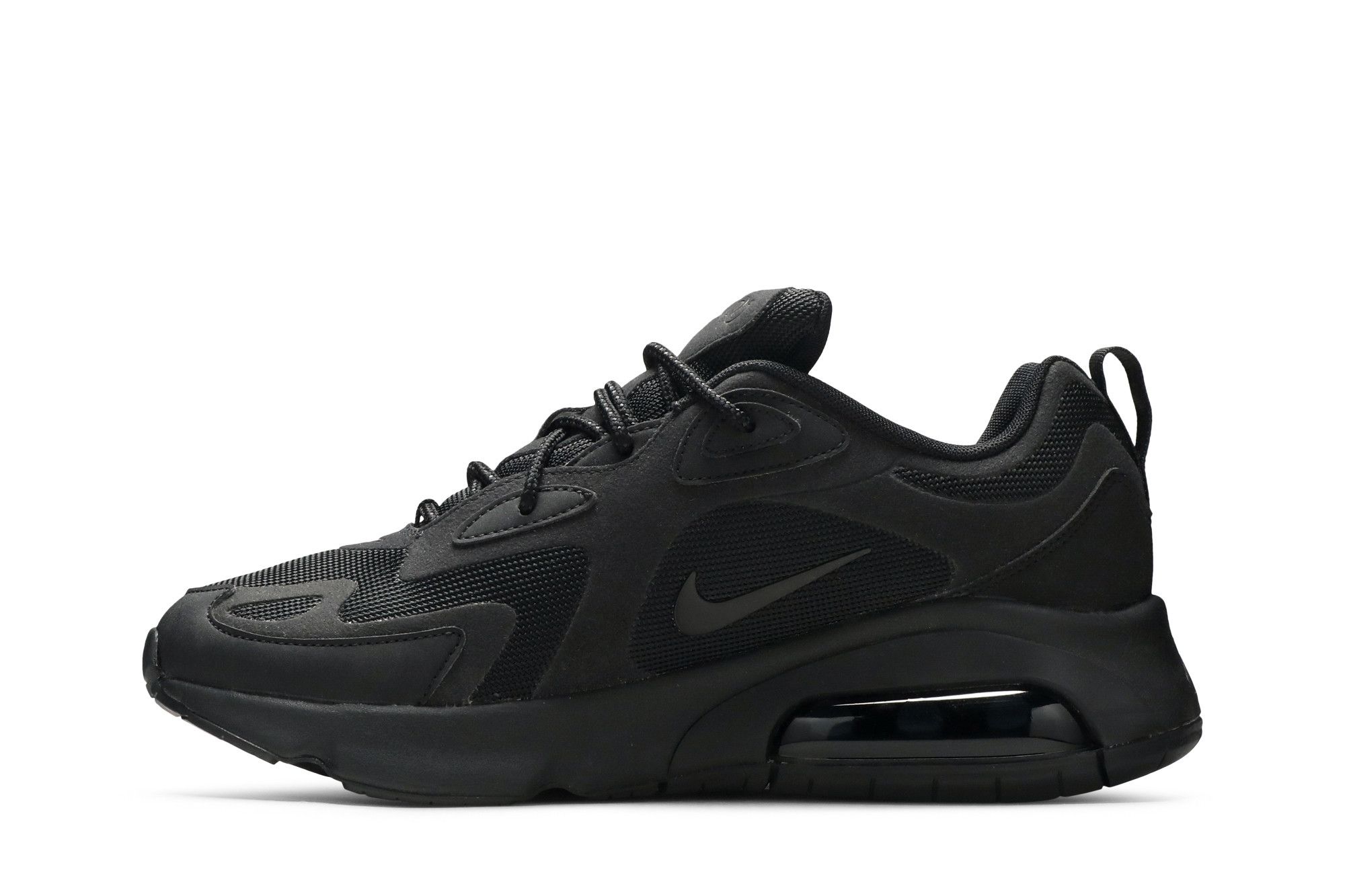 Buy Air Max 200 Triple Black AQ2568 003 GOAT UK