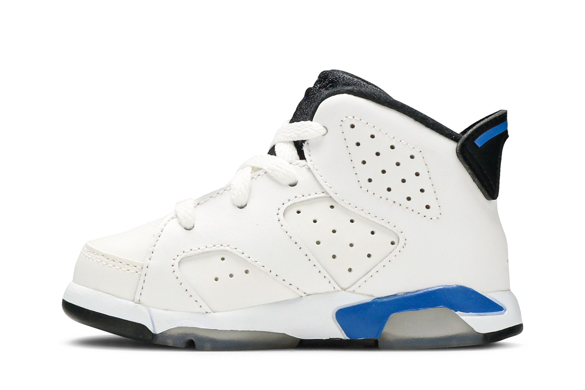 Size 5.0 Air Jordan 6 Retro BT Sport Blue
