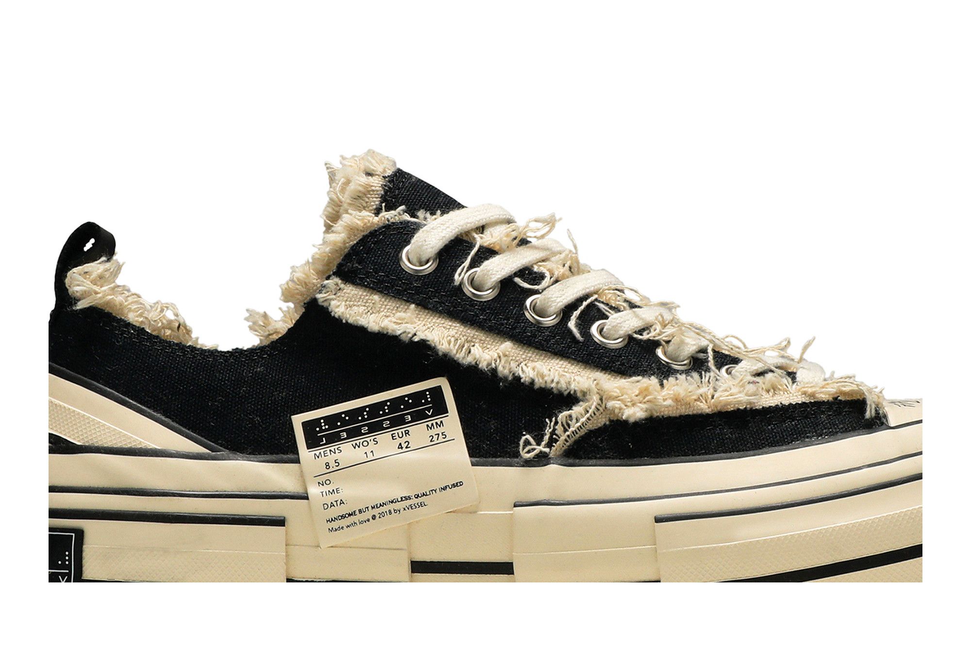 とっておきし福袋 Yamamoto Yohji x xVESSEL Buy Wmns Low Platform Patchwork 靴