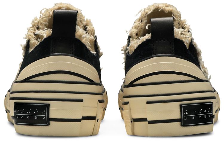 xVESSEL x Yohji Yamamoto Wmns Patchwork Platform Low Black White
