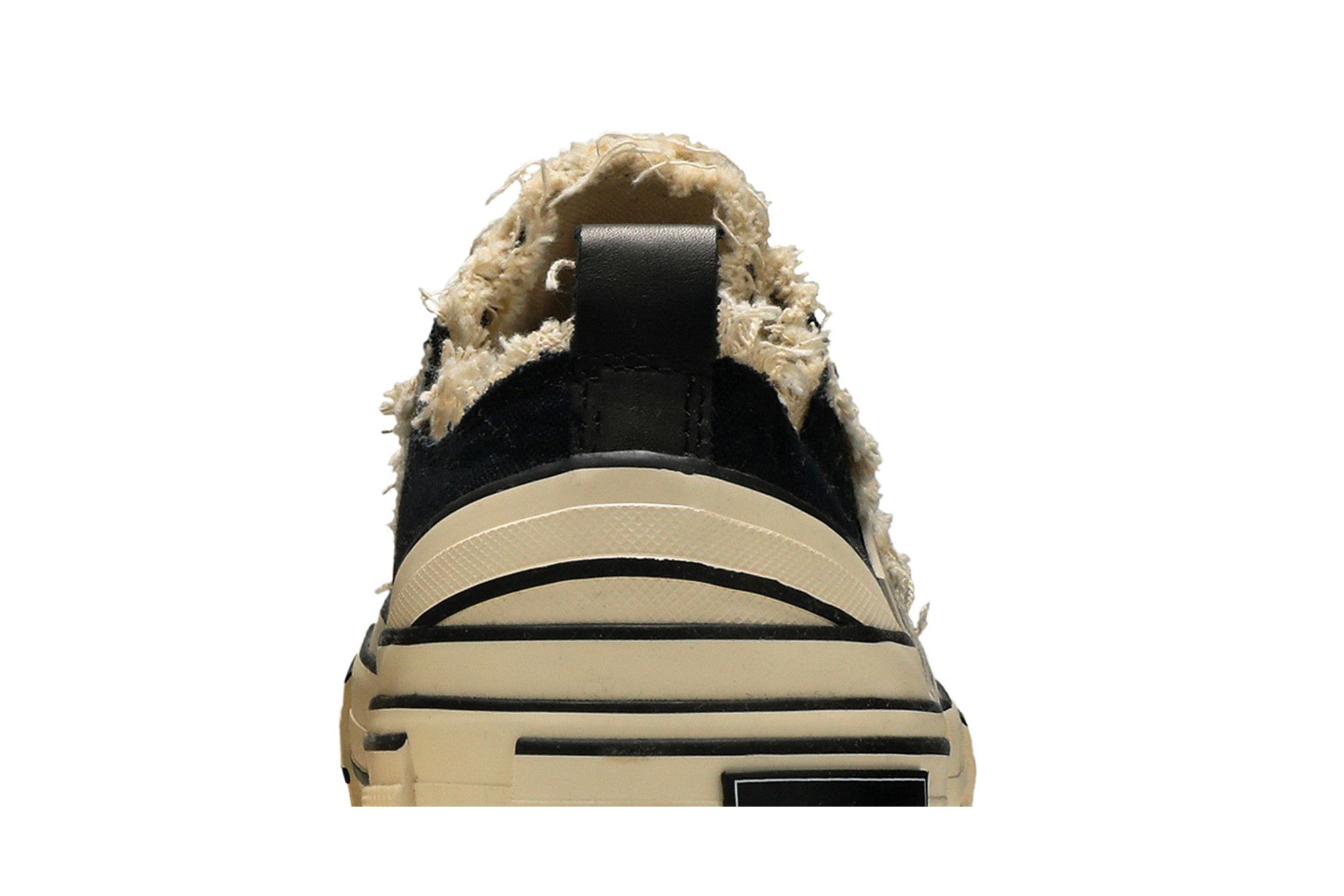 Buy xVESSEL x Yohji Yamamoto Wmns Patchwork Platform Low 'Black