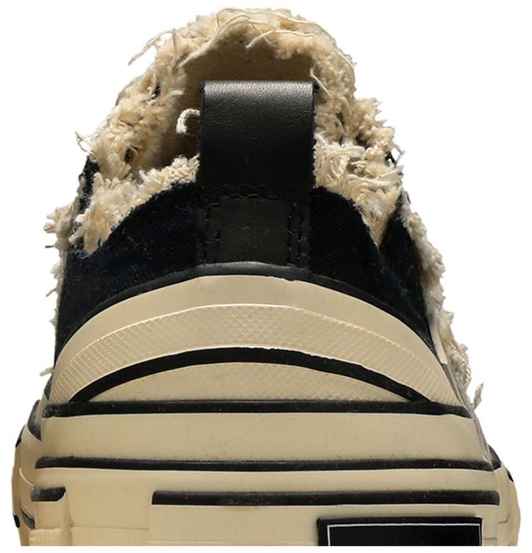 xVESSEL x Yohji Yamamoto Wmns Patchwork Platform Low Black White