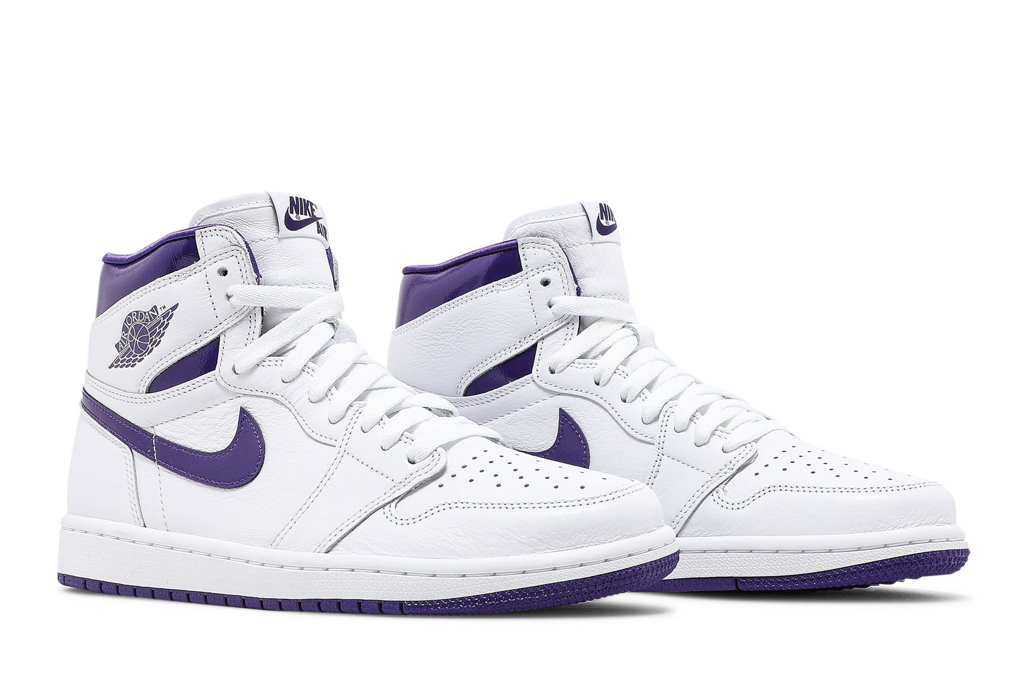 Air jordan 1 morados cheap