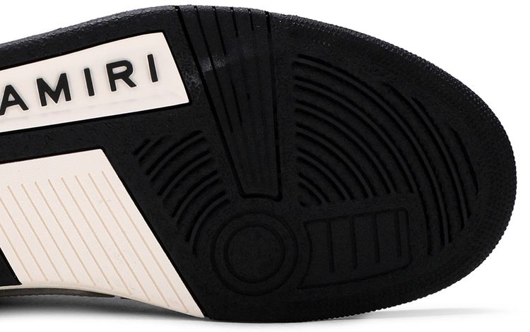 Amiri Skeleton High Black White