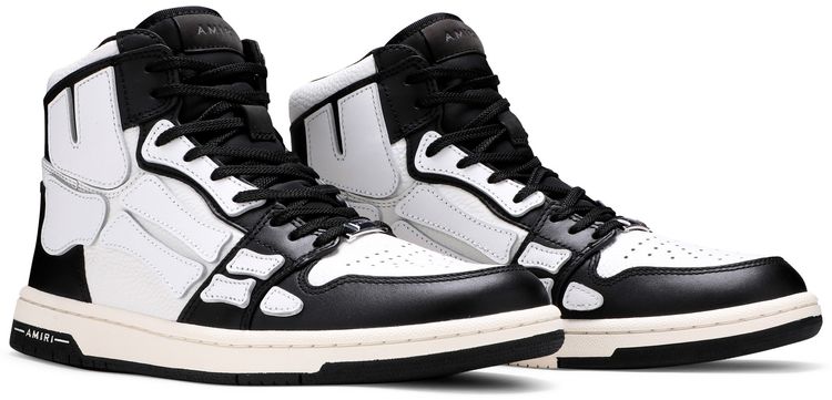 Amiri Skeleton High Black White
