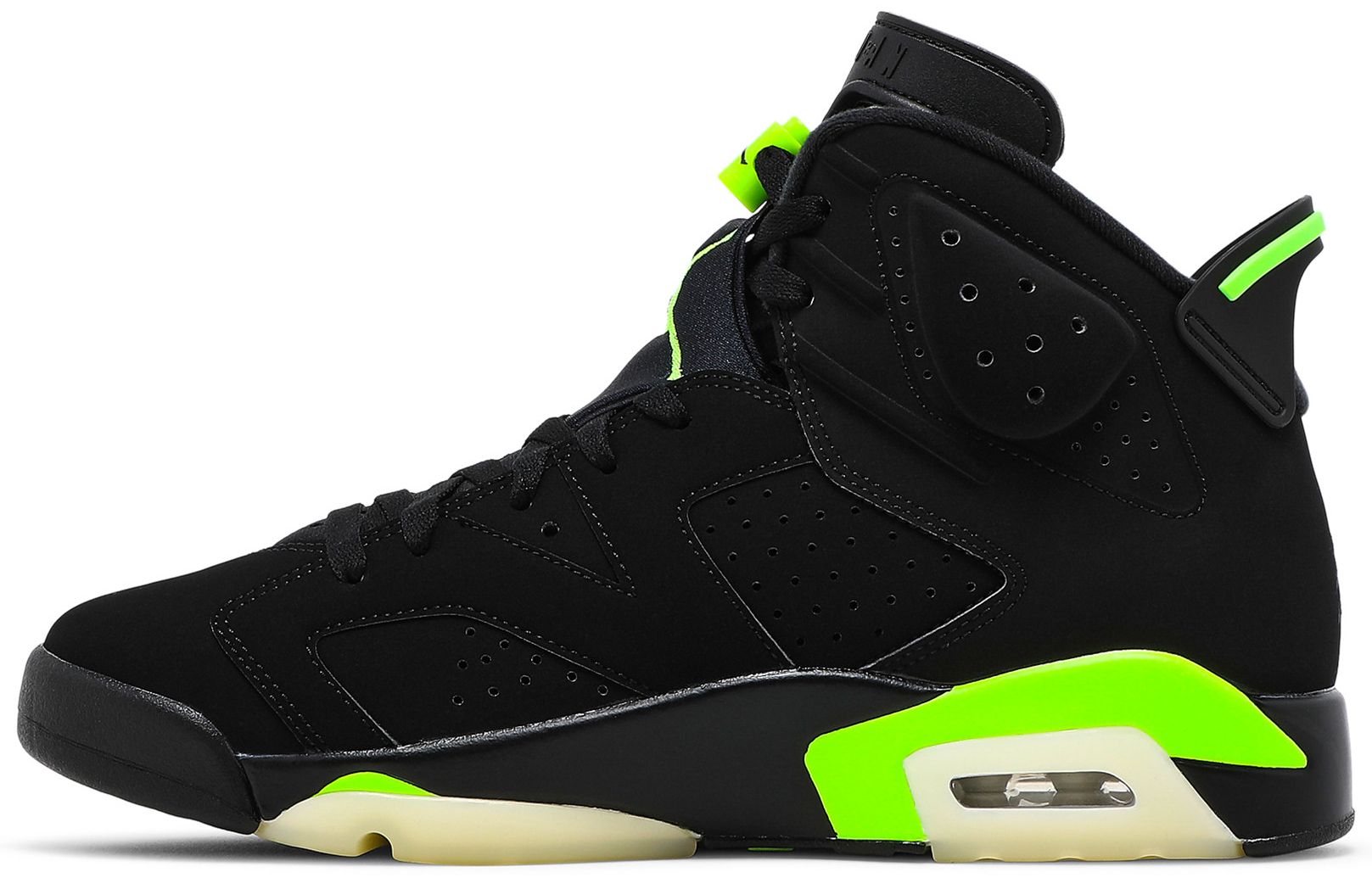electric green jordan 6 shorts
