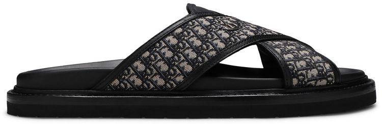 Dior Aqua Sandal Dior Oblique   Beige Black