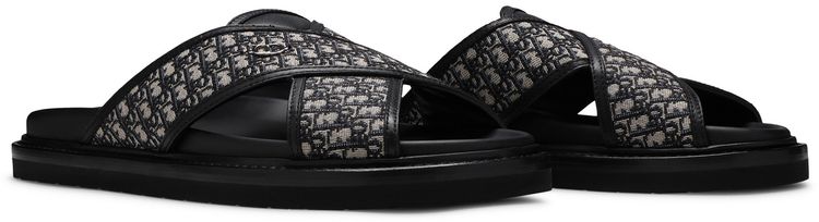 Dior Aqua Sandal Dior Oblique   Beige Black