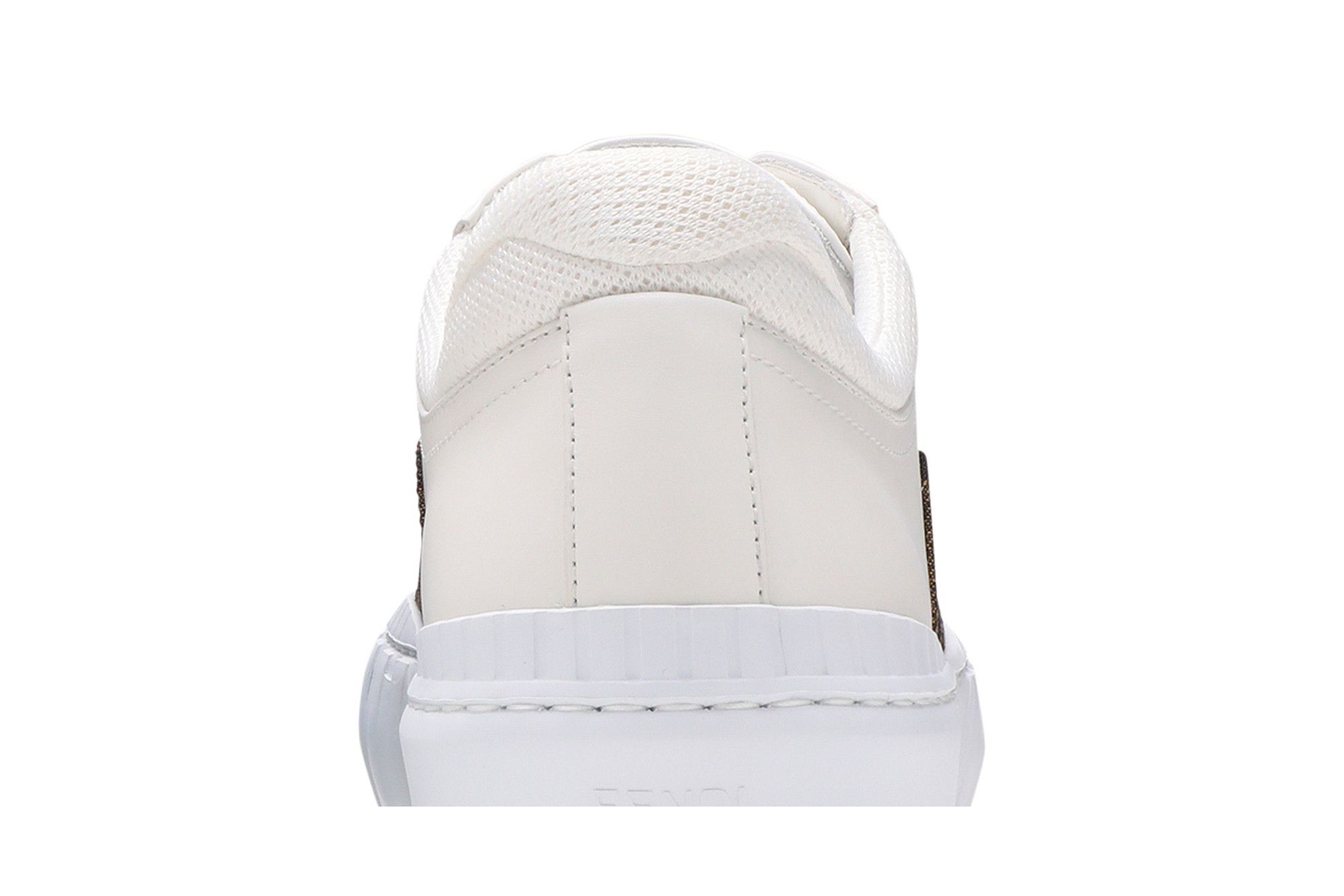 Buy Fendi Force Lace-Up Sneaker 'White Brown' - 7E1415 AF5C