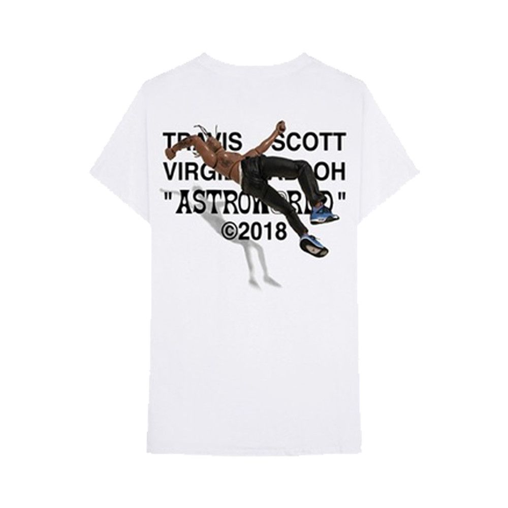 Buy Cactus Jack by Travis Scott x Virgil Abloh By A Thread T Shirt Air Jordan 4 Version White 83665131 WHIT GOAT