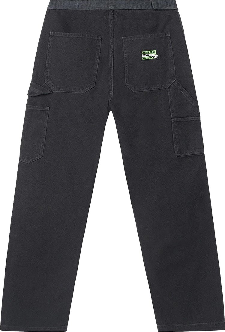 Brain Dead Washed HardSoftwear Carpenter Pant Black