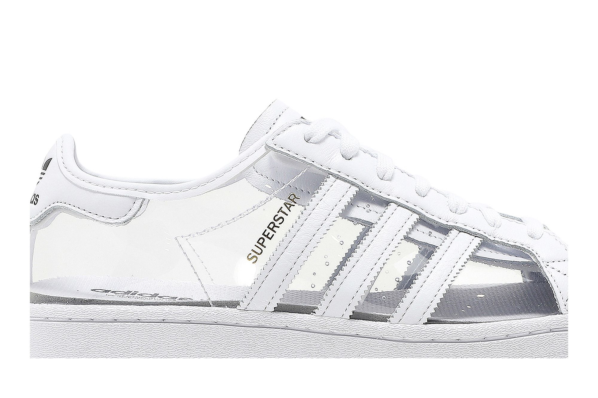 Adidas transparent sneakers sale