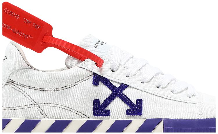 Off White Wmns Vulc Sneaker White Violet