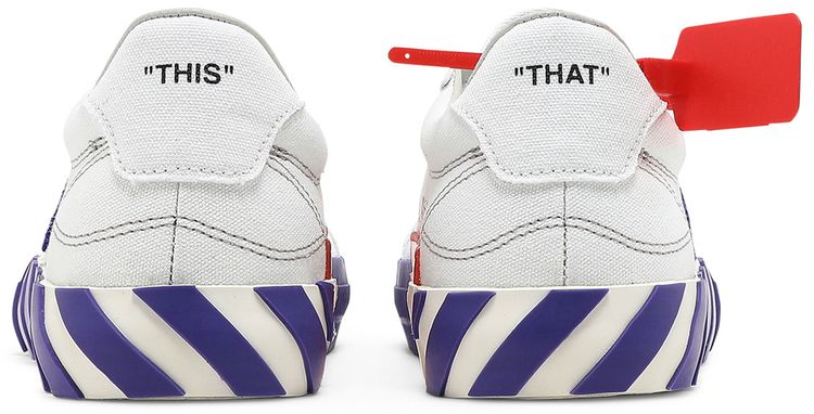 Off White Wmns Vulc Sneaker White Violet