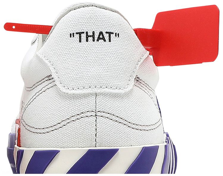 Off White Wmns Vulc Sneaker White Violet