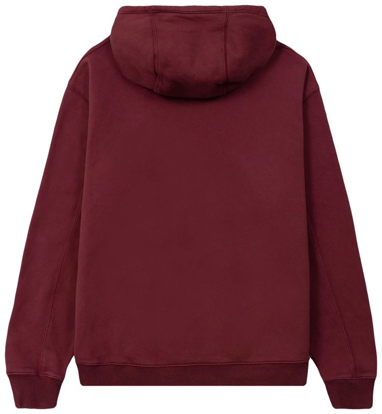 Brain Dead Constantine The Wizard Hooded Sweatshirt Maroon