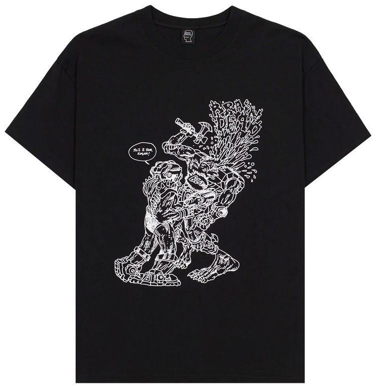 Brain Dead Kogans Revenge T Shirt Black