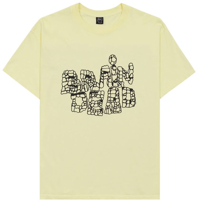 Brain Dead Punch Up T Shirt Lemon