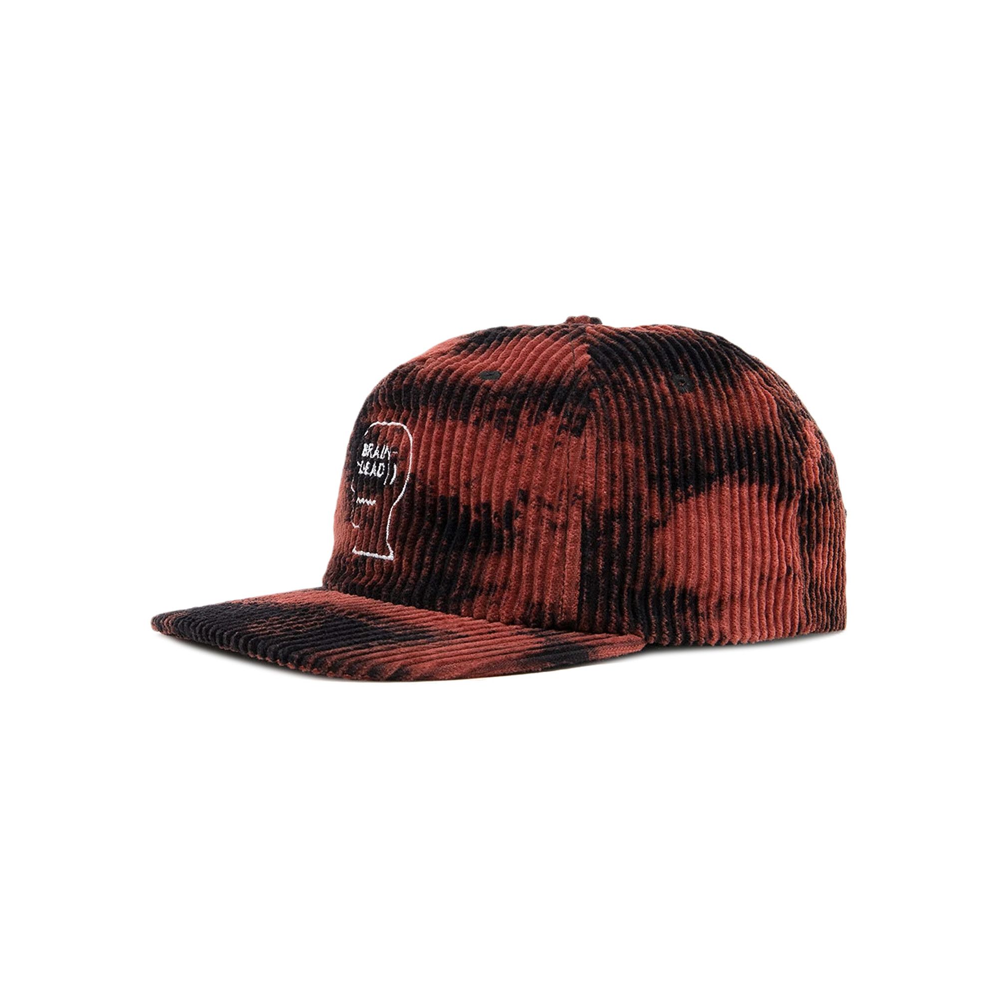 Buy Brain Dead Bleached Cord Cap 'Black