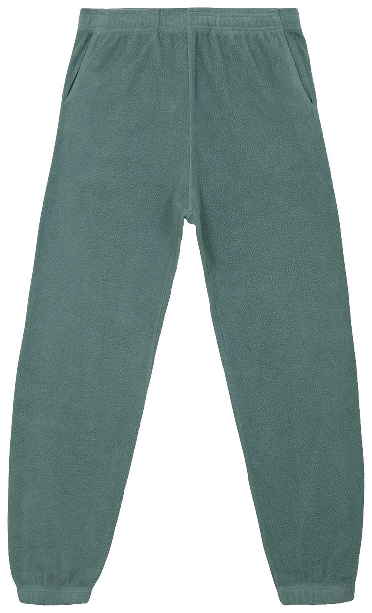Brain Dead Reverse Fleece Sweatpant With PVC Seafoam