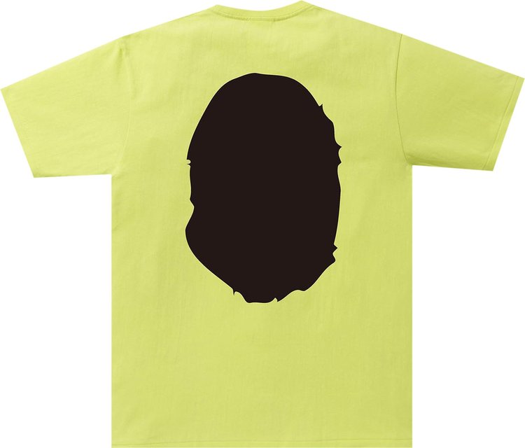 BAPE Bicolor Big Ape Head Tee Green