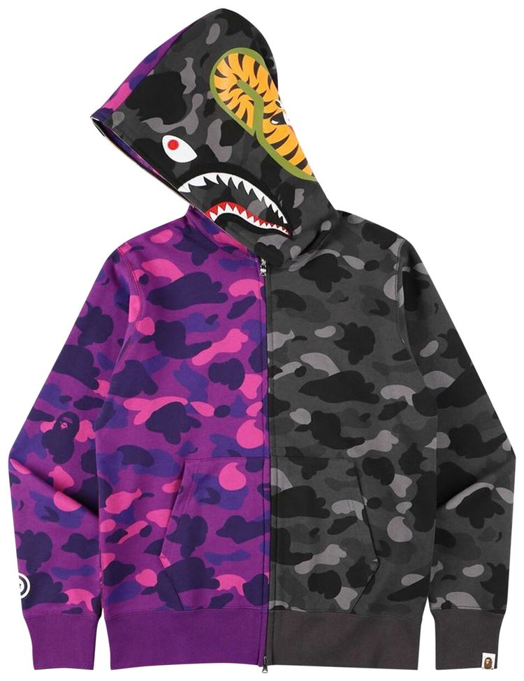 Pullover Hoodie Bape Undefeated Hoodie Purple Bape College
