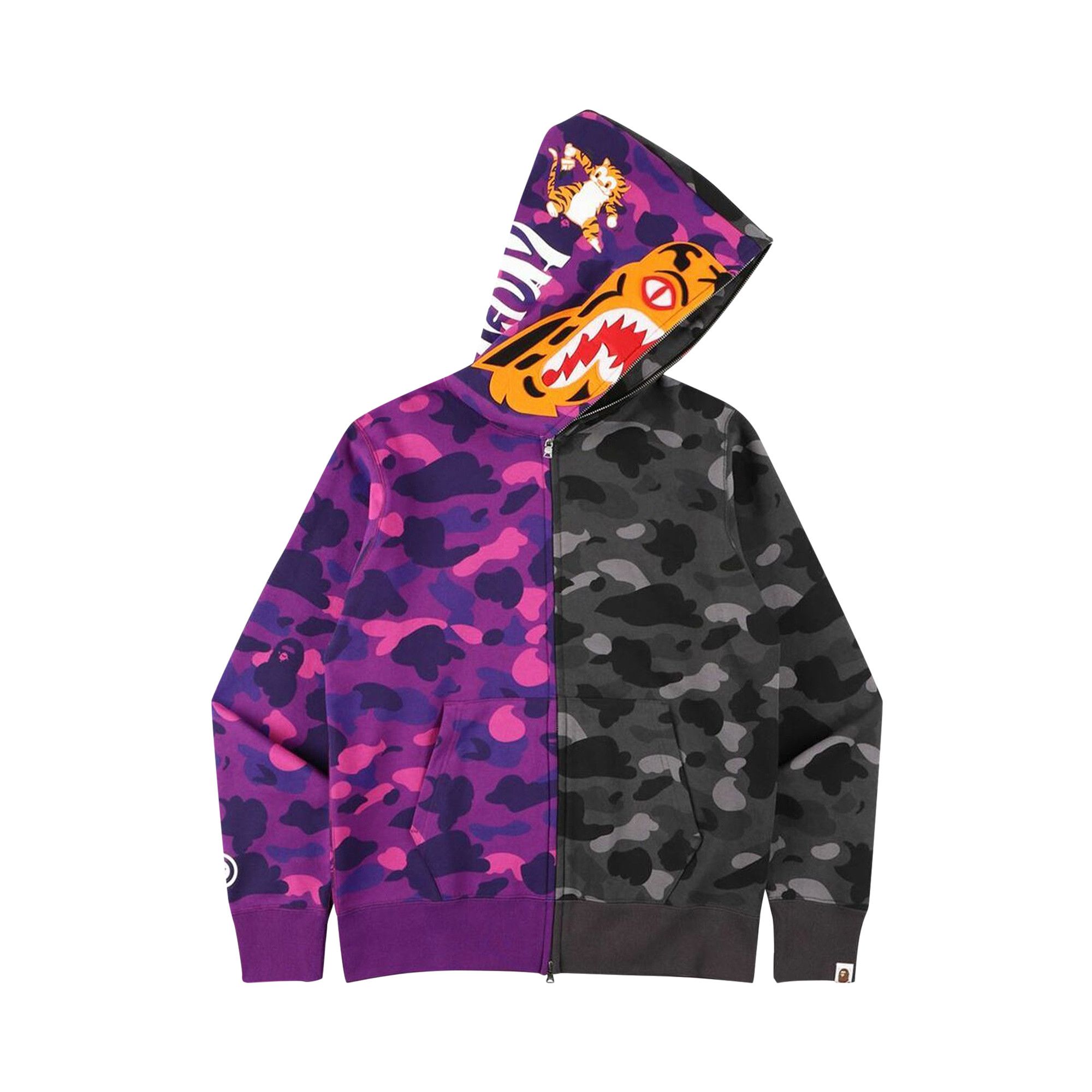 Bape split hoodie deals