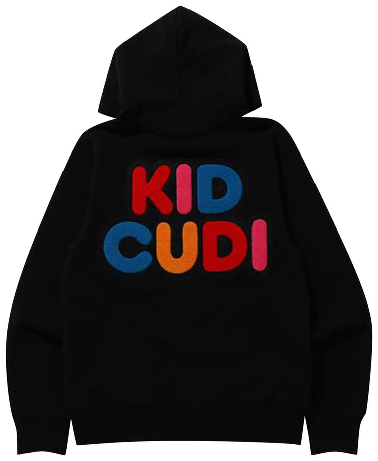 BAPE x Kid Cudi Baby Milo Pullover Hoodie Black