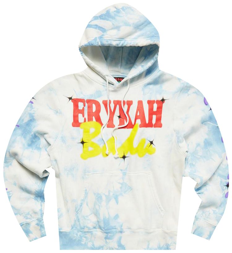 Chinatown Market Call Tyrone Hoodie Blue Tie Dye
