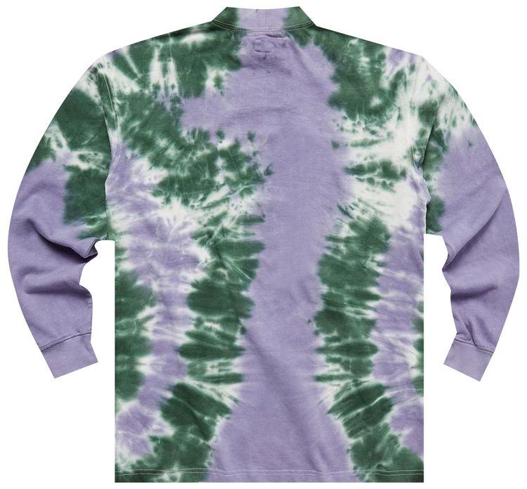 Chinatown Market Call Tyrone Mock Neck Purple Tie Dye