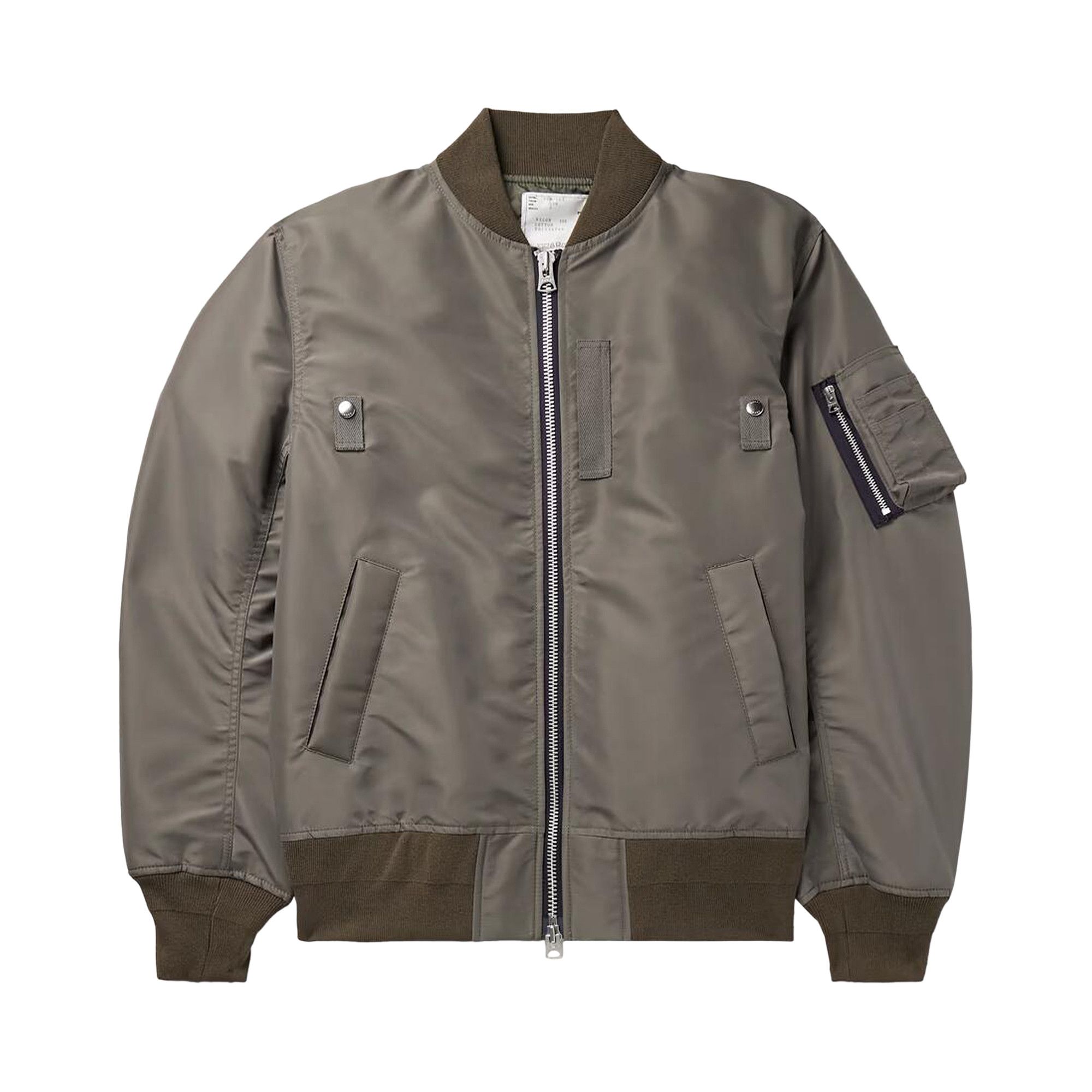 Buy Sacai Nylon Twill Blouson 'Taupe' - SCM 051 550 | GOAT CA