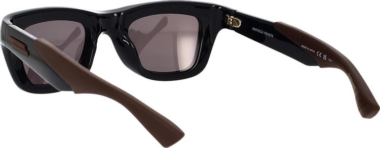 Bottega Veneta Square Sunglasses BlackGrey