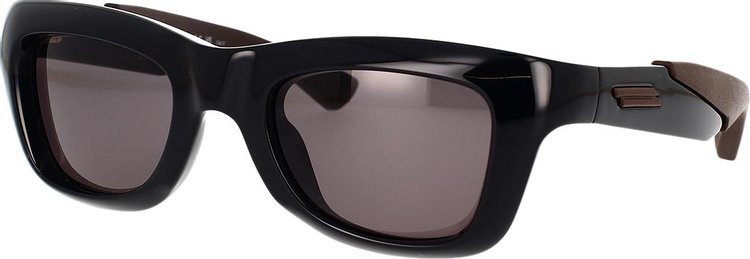 Bottega Veneta Square Sunglasses BlackGrey