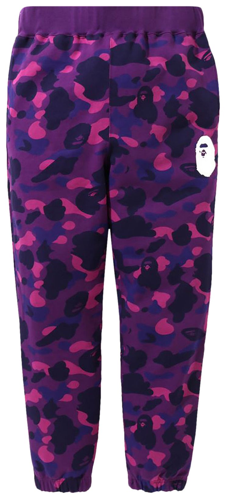 BAPE Color Camo Sweat Pants Purple