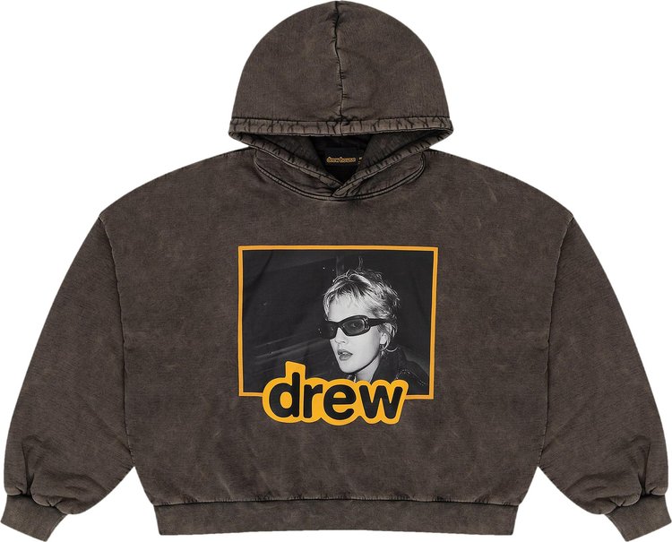 Drew House True Drew Boxy Hoodie Vintage Black