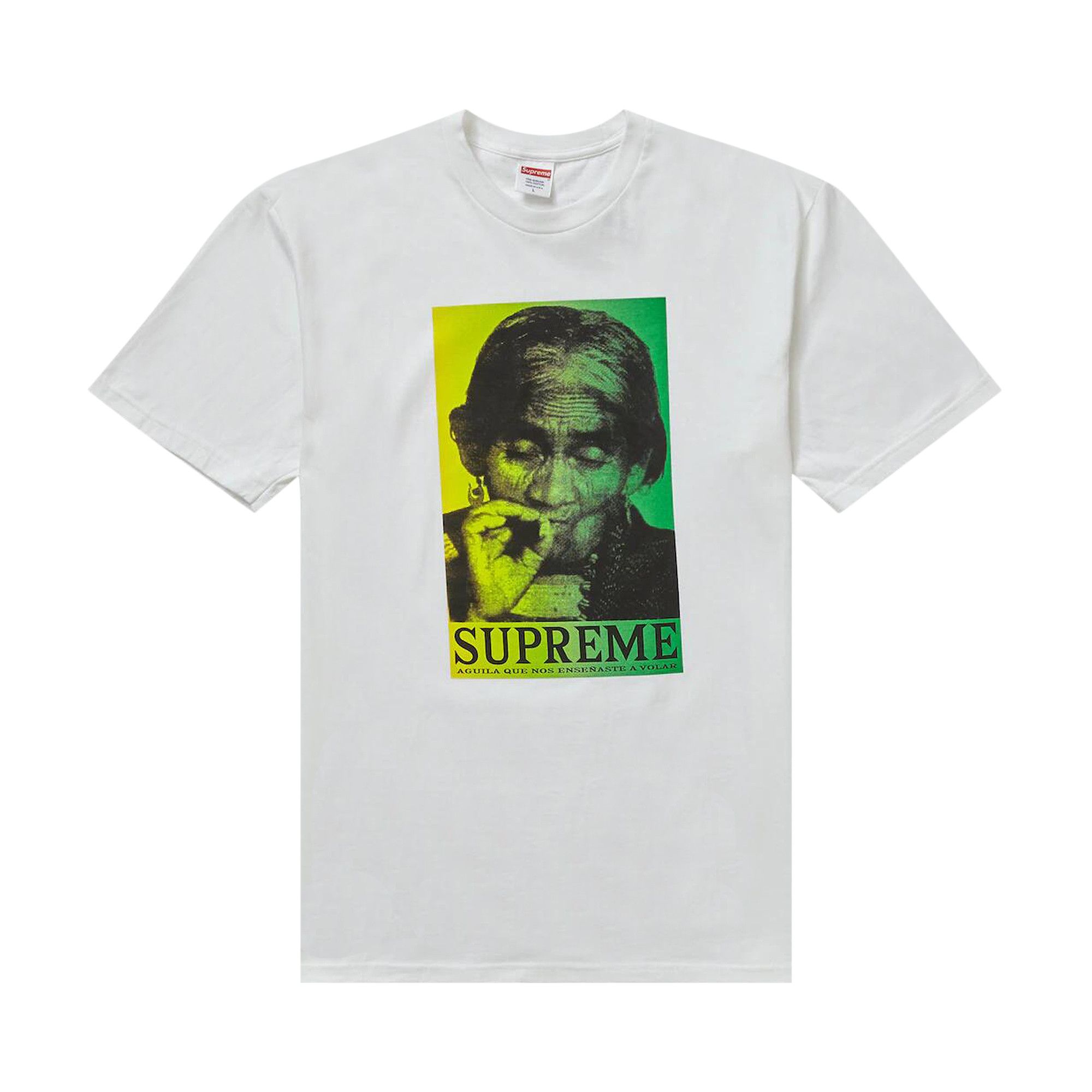 Buy Supreme Aguila Tee 'White' - FW19T26 WHITE | GOAT