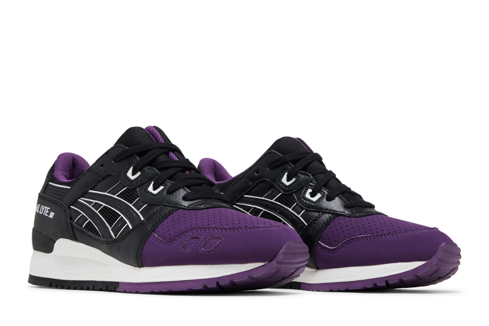 Size 6.0 Gel Lyte 3 Purple Black