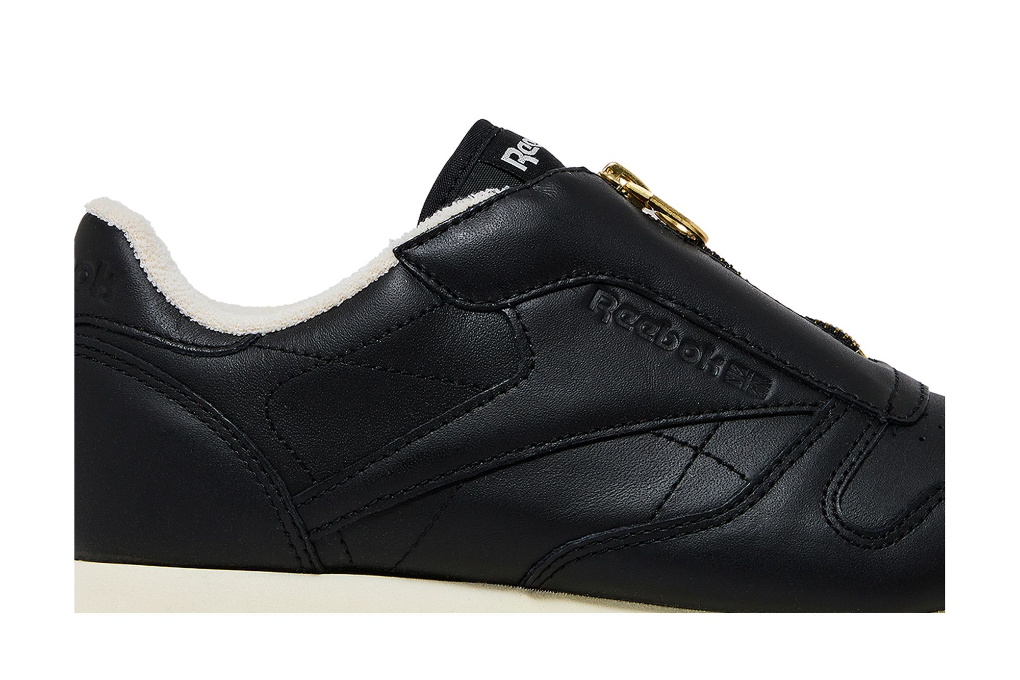 Reebok classic leather zip trainers on sale