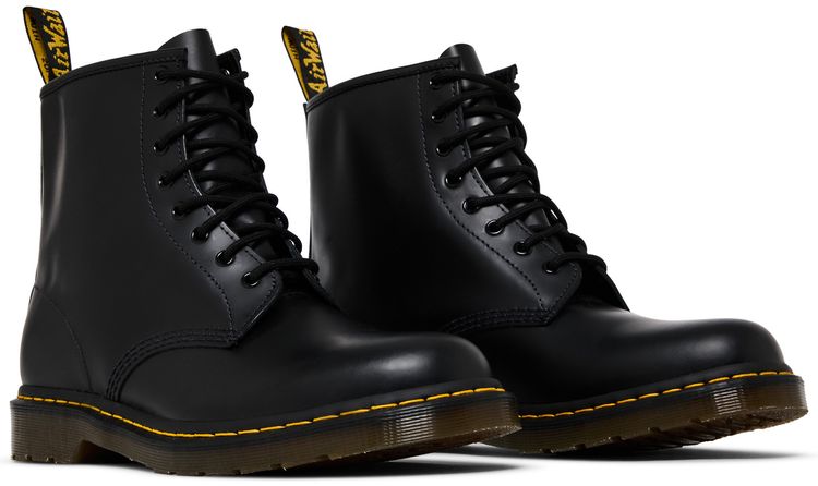 1460 Smooth Leather Lace Up Boot Black