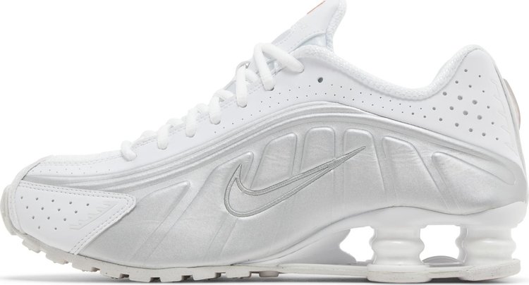 Wmns Shox R4 White Metallic