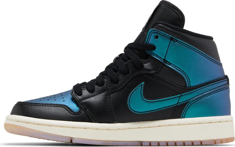 Wmns Air Jordan 1 Mid Metallic Turquoise