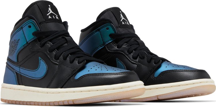 Wmns Air Jordan 1 Mid Metallic Turquoise