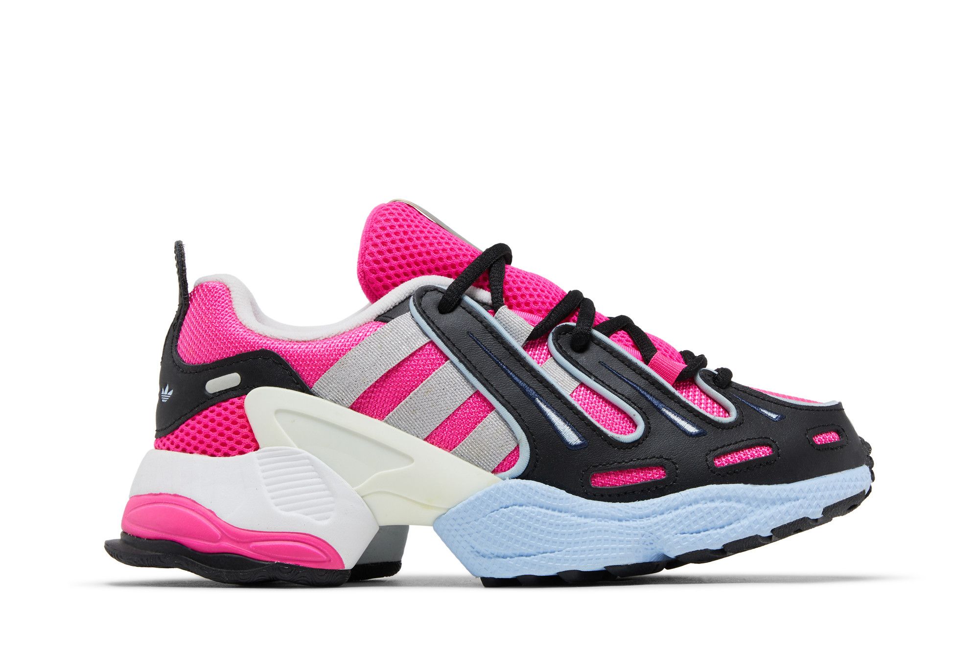 Originals eqt gazelle trainers in metallic pink and silver discount