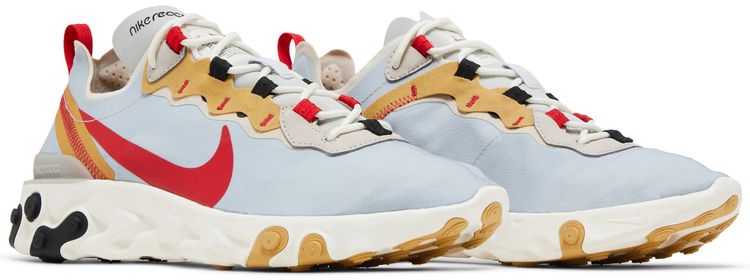 Nike React Element 55 Platinum Club Gold
