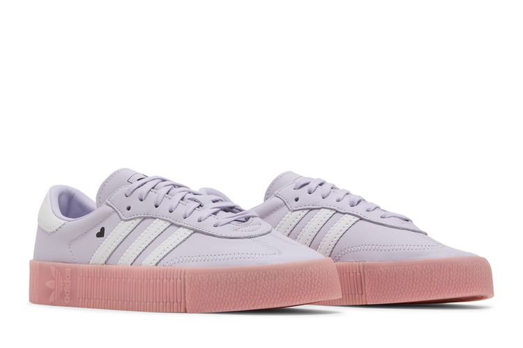 adidas gazelle silver green womens Adidas SAMBA OG J TD ROSE/ORCHID/WHT – DTLR main image 1