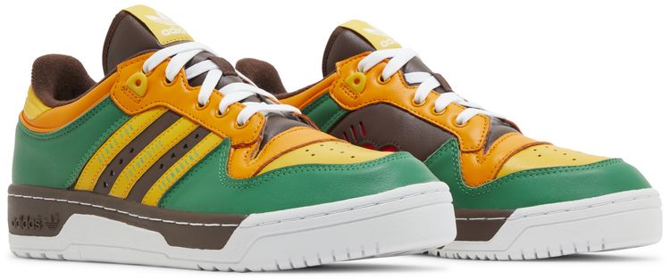 Human Made x adidas Rivalry Low Green Gold