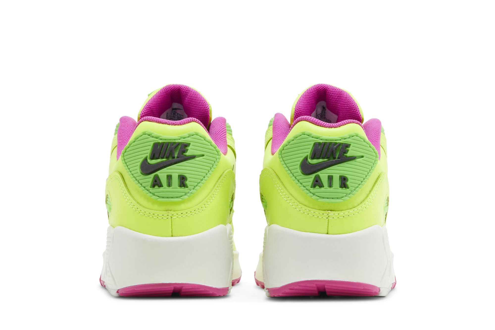 Buy Air Max 90 Leather GS 'Volt Fire Pink' - CW5795 700 | GOAT