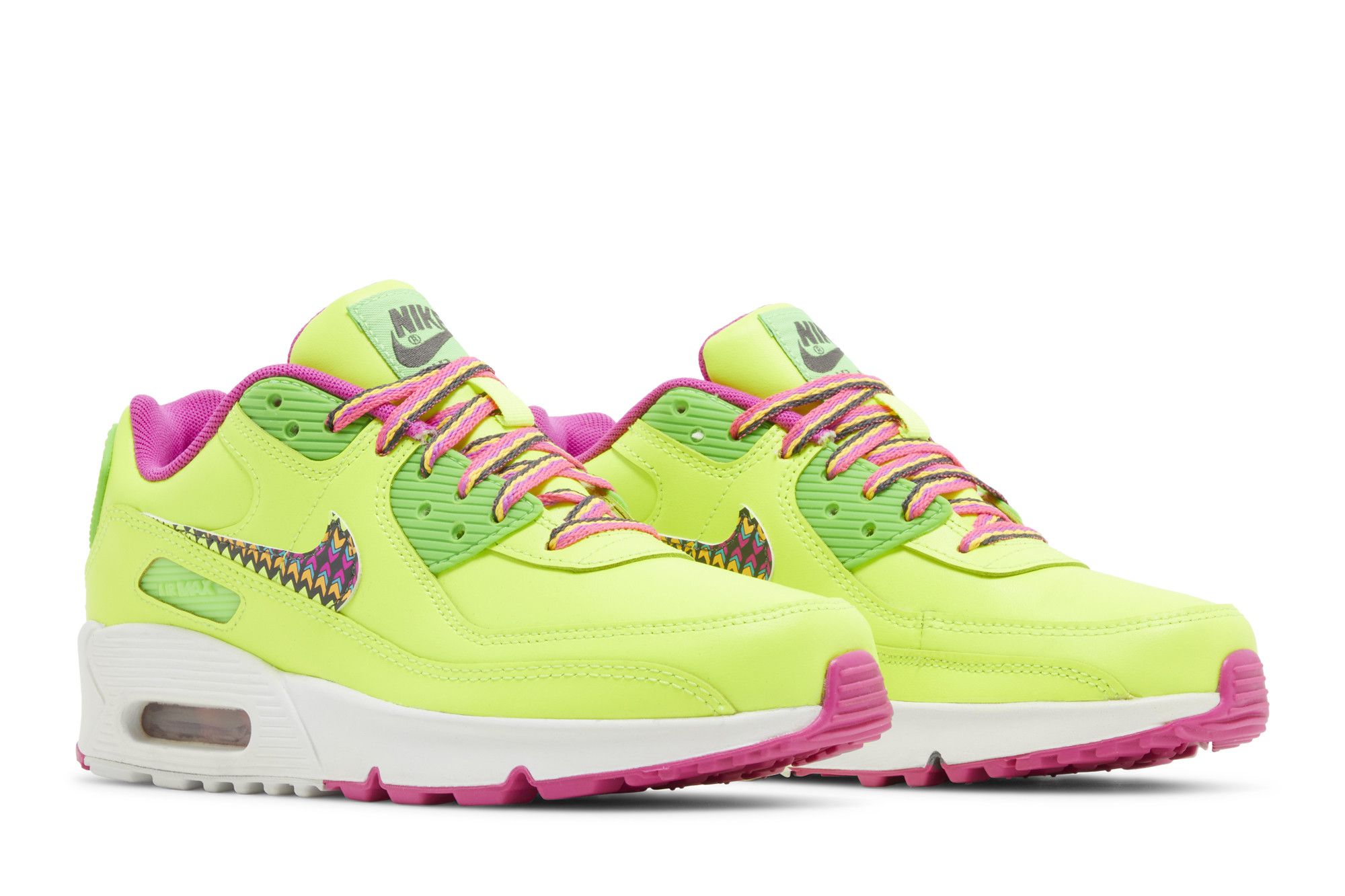 Forest Fire&Green➕Red&Green➕Rainbowセット NIKE (GS) Air Max 90 LTR CW5795 700 - Shiekh