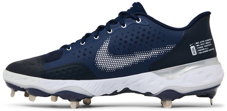 Nike Alpha Huarache Elite 3 Low College Navy